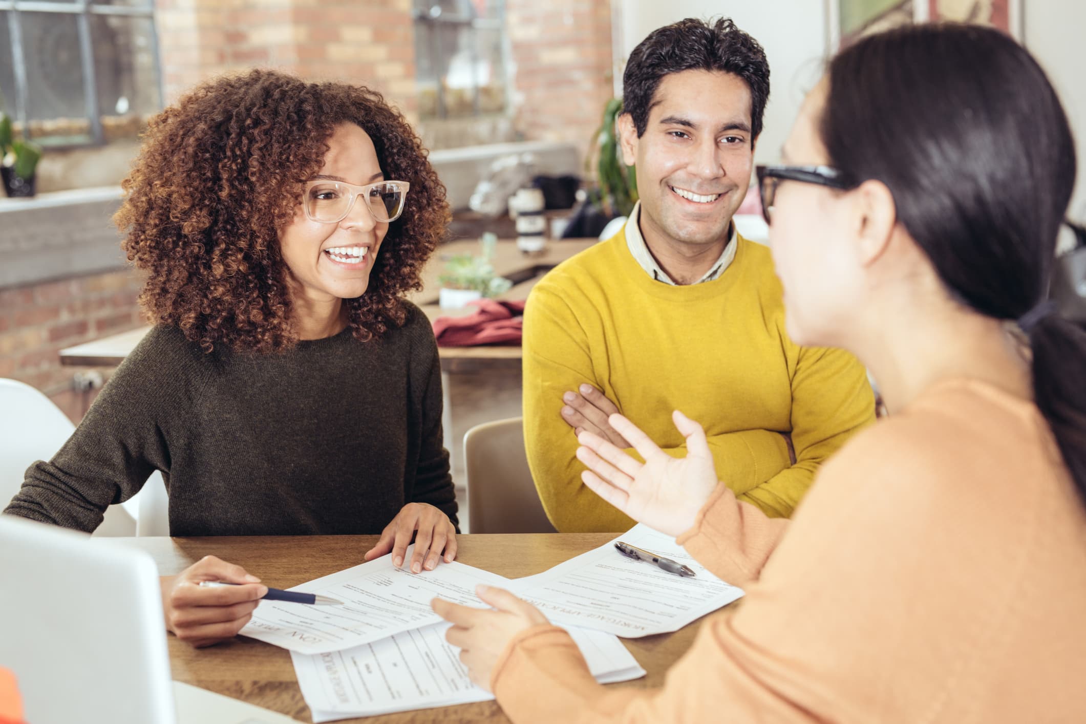 Lease signing
